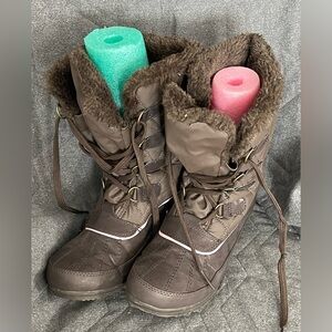 Alpine Brown Boots - size 8